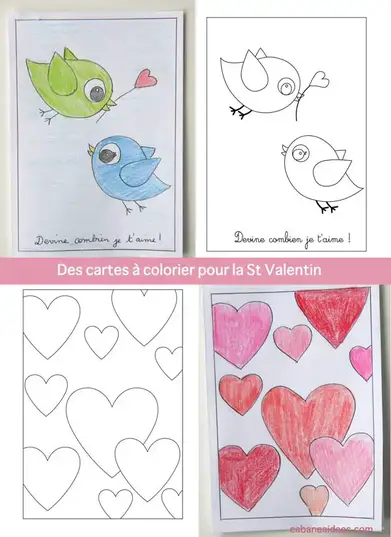 Des Cartes De La St Valentin A Telecharger Cabane A Idees