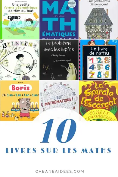 15 Livres Pour Aimer Les Maths - Cabane À Idées