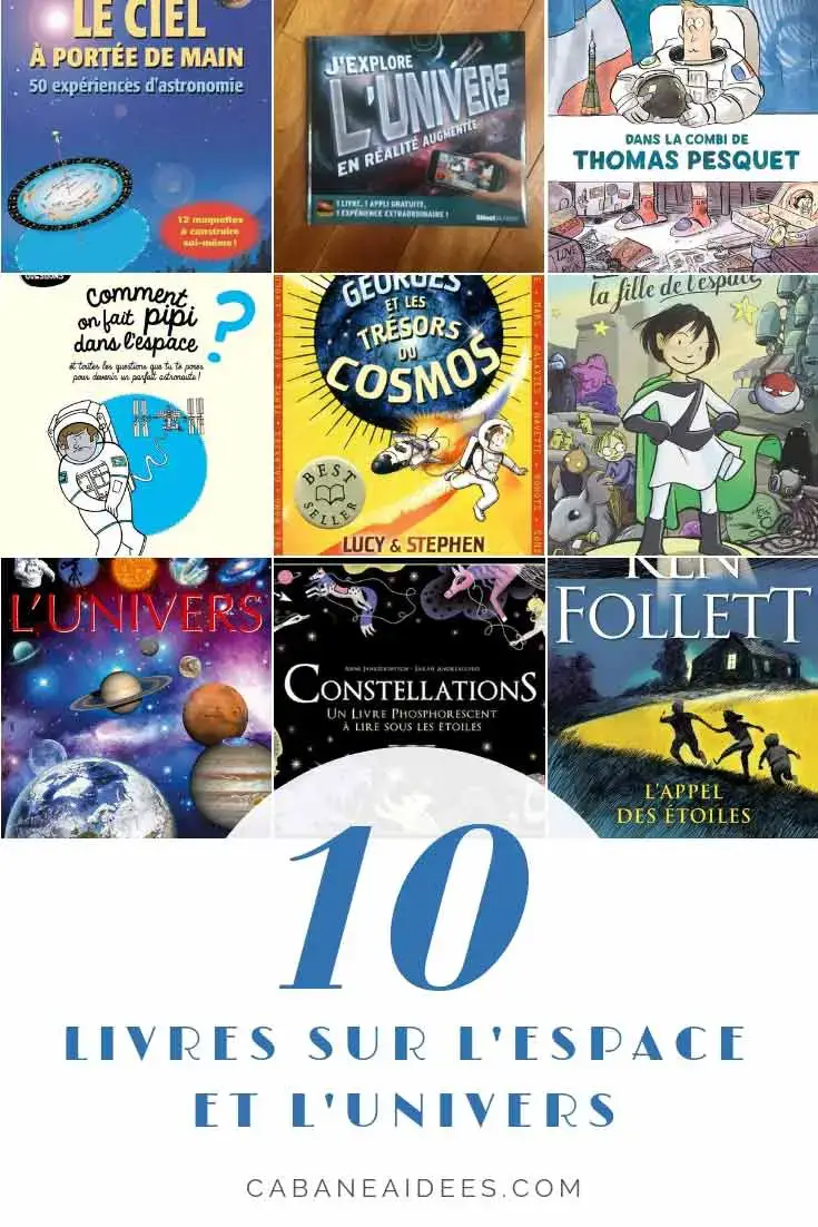 Des livres pour expliquer les planètes et l'espace aux enfants